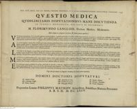 0001 - Page sans numérotation - Estne aliqua in sanguine menstruo & semine prava qualitas ?