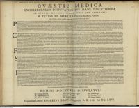 0001 - Page sans numérotation - An in Febribus continuis quaelibet evacuatio naturae lege suscepta salutaris & critica ?