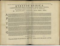 0001 - Page sans numérotation - An Vinum vitae & staturae detrahit ?