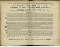 0001 - Page sans numérotation - Utrùm extremis Morbis sola Diaeta ?