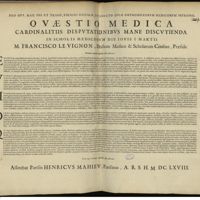 0001 - Page sans numérotation - Utrùm extremis Morbis sola Diaeta ?