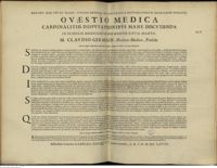 0001 - Page sans numérotation - An in magnis inflammationibus & doloribus, sanguinis missio ad animi deliquium ?