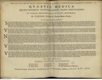 0001 - Page sans numérotation - An vitae longioris ex junioribus parentibus orti ?