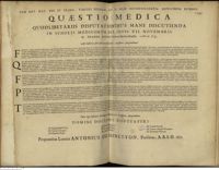 0001 - Page sans numérotation - An instante febrium excandescentiâ, accessione, purgandum ?