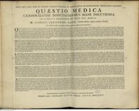 0001 - Page sans numérotation - Est-nè febricitantibus accomodatior diluti in aquâ panis, quàm carnis elixae sorbitio ?