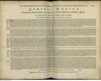 0001 - Page sans numérotation - An Thermae Borbonienses Anselmienses minorem noxam inferunt epotae, quàm Arcimbaldicae, & Vichienses ?