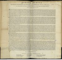 0001 - Page sans numérotation - Utrum in acutis Febribus necesse sit Ε`υροα ποιεειν ?