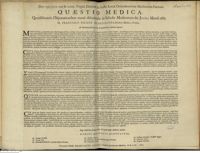 0001 - Page sans numérotation - An Medicinae scientia ducit ad cognitionem Authoris naturae ?