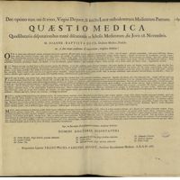 0001 - Page sans numérotation - An , si suus cuique praestitutus sit vitae terminus, necessaria Medicina ?
