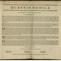 0001 - Page sans numérotation - An Cataminia à facultate Uteri ?