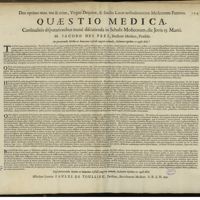 0001 - Page sans numérotation - An praecavendis Morbis ex humorum viscidâ congerie oriundis, Balneum tepidum ex aquâ dulci ?