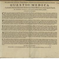 0001 - Page sans numérotation - An Coma adscititia, nativâ salubrior ?
