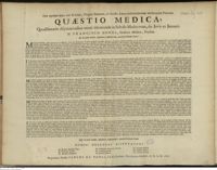 0001 - Page sans numérotation - An in acutis morbis, Epidemiae constitutionis, maximè habenda Ratio ?