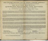 0001 - Page sans numérotation - An statim à menstruorum effluvio concepti, firmioris valetudinis ?