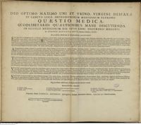 0001 - Page sans numérotation - An praecellentia Medicorum ab Idiosyncrasiarum accuratiori notitiâ ?
