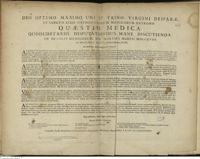 0001 - Page sans numérotation - An Arthritici, morbis acutis minùs obnoxii ?