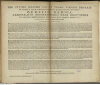0001 - Page sans numérotation - An lactentes pultiphagos lumbrici citiùs, seriùs exerceant variolae ?