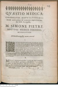 0001 - Page 1 - An Ourethrae angustiis nocent καθαιρεπκα ?