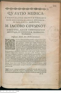 0001 - Page 5 - Possuntne Morbi Arte Medicâ praecaveri ?