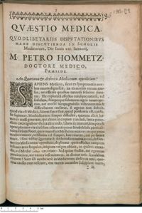 0001 - Page 5 - An Quartana & Arthritis Medicorum opprobium ?