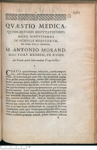 0001 - Page 1 - An Pueris acutè laborantibus Venae Sectio ?