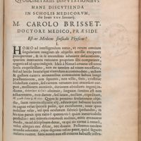 0001 - Page 1 - Est-ne Medicus sensualis Physicus ?