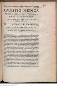 0001 - Page 1 - An motus cordis à sanguinis fermentatione ?