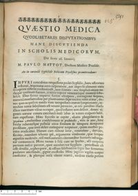 0001 - Page 1 - An in curandâ Syphilide Balneum Ptyelismo praemittendum ?