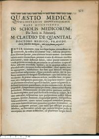 0001 - Page 1 - An in febribus malignis, ante pepasmum purgatio ?