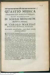 0001 - Page 1 - An ex morbo convalescentibus, panis spumâ cerevisiae fermentatus salubris ?