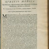 0001 - Page 1 - Sunt-ne optima Medicamenta quae magis arcana ?