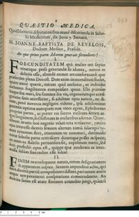 0001 - Page 1 - An quae primo partu Marem generant foecundiores ?