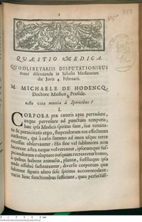 0001 - Page 1 - An vitae munia à Spiritibus ?