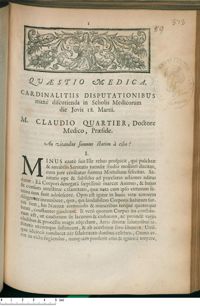 0001 - Page 1 - An vitandus somnus statim à cibo ?