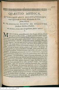 0001 - Page 1 - An Medicinae scientia ducit ad cognitionem Authoris naturae ?