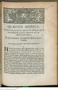 0001 - Page 1 - An ut reliqui potus, sic & aquae modus aliquis esse debet ?