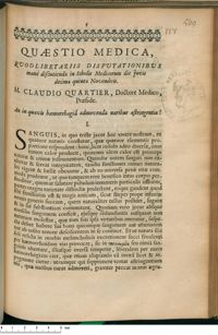 0001 - Page 1 - An in quavis haemorrhagiâ admovenda naribus astringentia ?