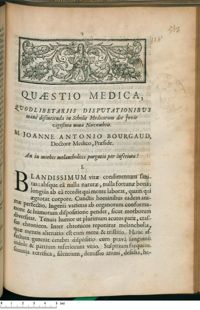 0001 - Page 1 - An in morbis melancholicis purgatio per inferiora ?