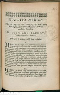 0001 - Page 1 - Est-ne cuivis se Medicum professo statim credendum ?