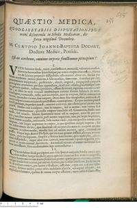 0001 - Page 1 - Est-ne cerebrum, omnium corporis functionum principium ?