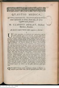 0001 - Page 1 - An interioris corporis humani infida cognitio ex Anatome ?