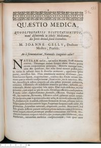 0001 - Page 1 - An à fermentatione, Naturalis Sanguinis calor ?