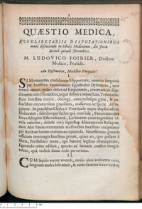 0001 - Page 1 - An Dysenteriae, Mochlica Purgatio ?