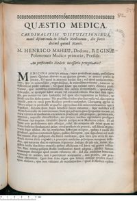 0001 - Page 1 - An perficiendis Medicis necessaria peregrinatio ?