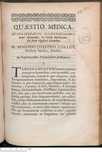 0001 - Page 1 - An Temperamentum Melancholium praestantius ?