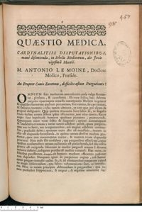 0001 - Page 1 - An Propter Canis Exortum, difficiles aestate Purgationes ?