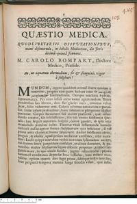0001 - Page 1 - An, ut aquarum thermalium, sic & sanguinis vigor à sulphure ?