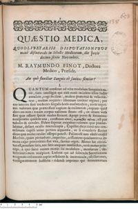 0001 - Page 1 - An quò fluxilior Sanguis eò sanitas firmior ?