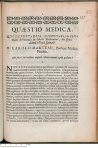 0001 - Page 1 - An pueri juvenibus majori caloris innati copiâ pollent ?