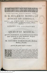 0001 - Page 1 - [Dédicace] / An Pili sint partes corporis viventes ?